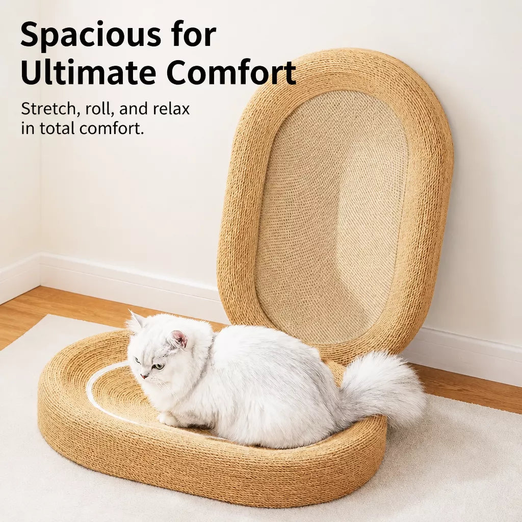 Large 26-Inch Sisal Cat Scratcher