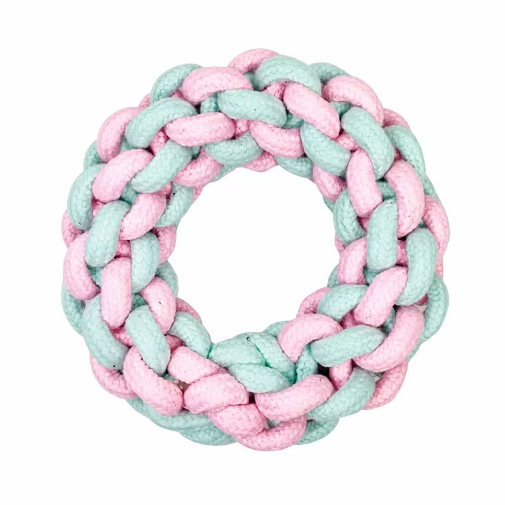 Cotton-Linen Rope Dog Toys for Small Dogs