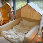 Modular Bed Rail Fence with Mattress & Tent, Anti-Collision Tent Bed Guard for Babies, Kids & Adults ml-0511-2