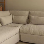 Stylish Pine Green Fabric Sofa for Modern Living Rooms mr-161