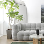 Light Gray Pine Sofa - Modern, Comfortable & Stylish Seating for Your Home my-344