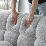 Light Gray Pine Sofa - Modern, Comfortable & Stylish Seating for Your Home my-344