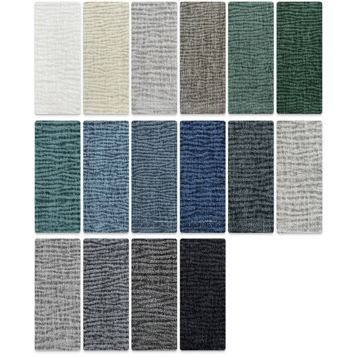 Luxurious White Pine Chenille Sofa with Plush Down Cushioning my-352