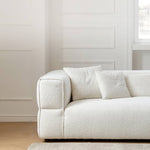 Luxurious White Pine Down Sofa - Ultimate Comfort and Style my-367