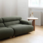 Luxurious Dark Green Pine Sofa - Elegant Comfort for Your Living Room my-369