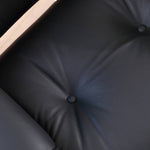 Luxurious Black Leather Executive Chair with Multi-Layer Support my-383