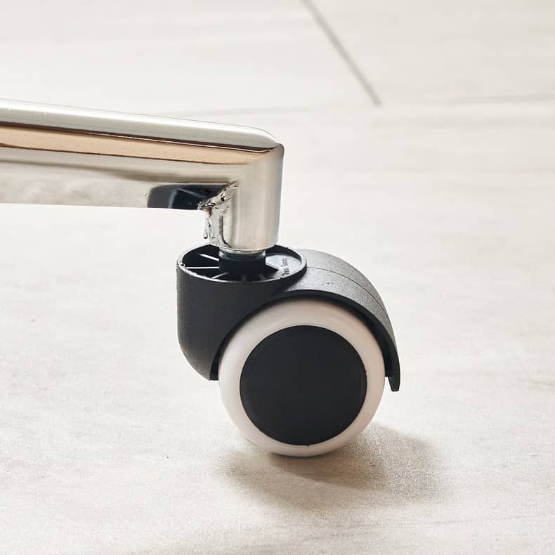 Modern Rattan & Ash Wood Chair with PU Leather and Stainless Steel Accents - Green & Orange Design tzm-551