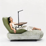 Multi-Functional Space Lounge Chair, Adjustable Lazy Sofa Recliner, Minimalist Leisure Chair xgjsm-0511-1