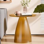 Elegant Transparent Tea Table - Modern Design in Gray, Brown, Pink, Off White - Durable PET Material ym-628
