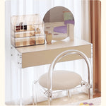 Sleek White Particle Board Makeup Table – Modern Vanity for Stylish Organization yw-185