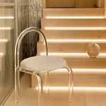 Sleek White Particle Board Makeup Table – Modern Vanity for Stylish Organization yw-185