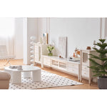 Stunning Oak Glass White Particle Board Mirror for Modern Interiors yw-189