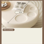 Sleek White Tea Table – Modern Elegance for Your Living Room Décor yw-195