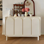 Stylish Off-White Particle Board Cabinet for Modern Home Storage yw-199