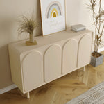 Stylish Off-White Particle Board Cabinet for Modern Home Storage yw-199