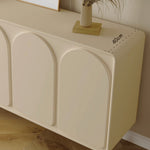 Stylish Off-White Particle Board Cabinet for Modern Home Storage yw-199