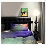 Luxurious Off-White & Black PU Leather Bed with Beech Wood Frame - Modern Elegance for Your Bedroom yw-201