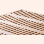 Luxurious Off-White & Black PU Leather Bed with Beech Wood Frame - Modern Elegance for Your Bedroom yw-201