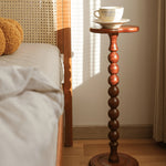 Affordable Modern Tea Table – Elegant Brown and Black Beech Wood Design yw-213