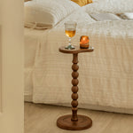 Affordable Modern Tea Table – Elegant Brown and Black Beech Wood Design yw-213