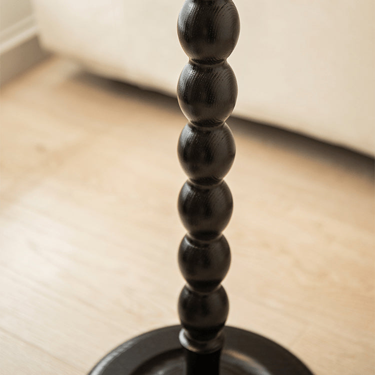 Affordable Modern Tea Table – Elegant Brown and Black Beech Wood Design yw-213