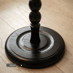 Affordable Modern Tea Table – Elegant Brown and Black Beech Wood Design yw-213