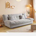 Cream Style Sofa Bed, Foldable 2-in-1 Sleeper for Small Spaces, Single/Double zf-0429-1