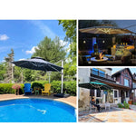 Premium Sunshade with Color-Woven Fabric and Durable Aluminum Alloy Frame zy-024-2