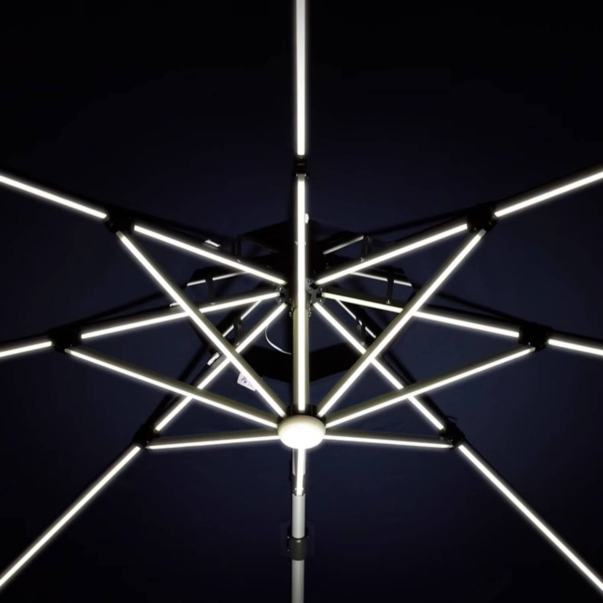 Premium Sunshade with Color-Woven Fabric and Durable Aluminum Alloy Frame zy-024-2