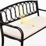 Elegant Black Antique Bronze Bar Stool - Timeless Design and Comfort zy-101