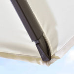 Durable Color-Woven Fabric Sunshade with Sturdy Aluminum Alloy Resin Frame zy-127-1