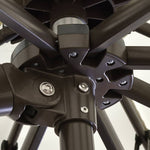 Premium Color-Woven Fabric Sunshade with Durable Aluminum Alloy Frame - Perfect for Outdoor Relaxation zy-127-2