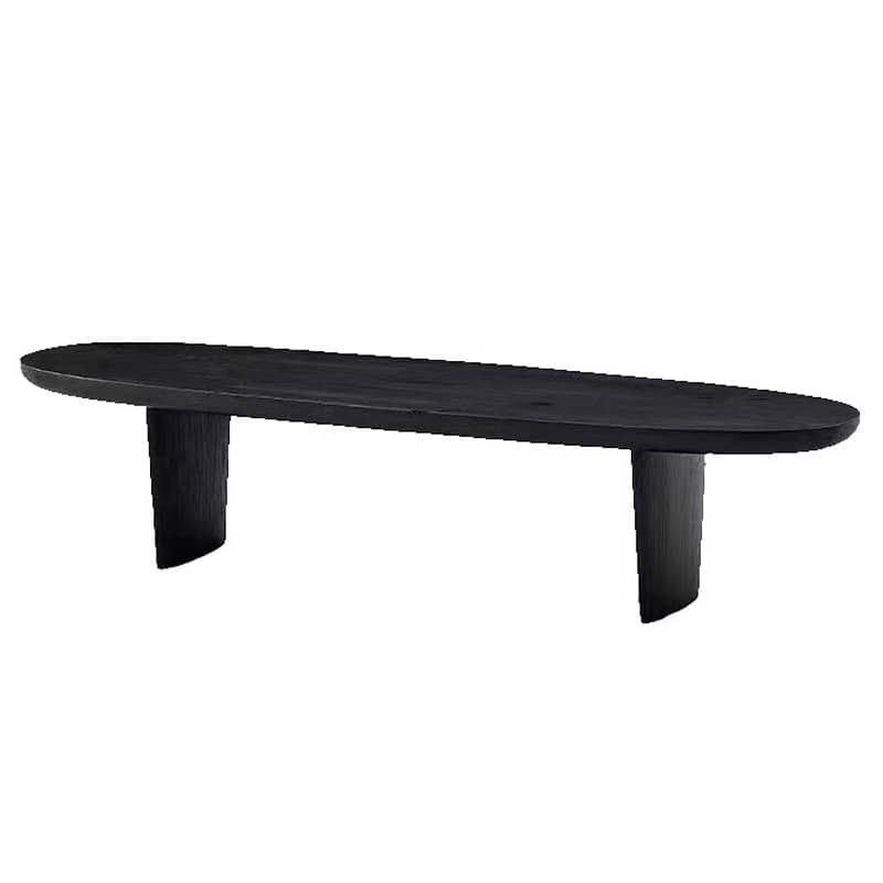 [幅60cm]センターテーブル ローテーブル ブラック 天然木 北欧 yw-210