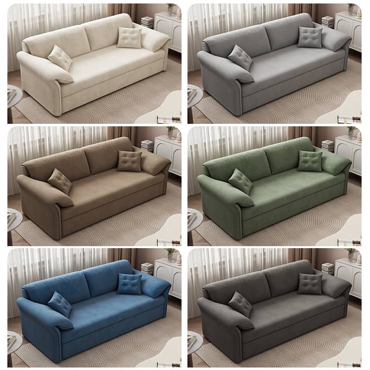 Stylish Sofa in White, Light Gray, Brown, Green, and Blue - Premium Comfort and Design fsx-1015