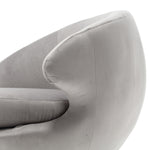 360 Degree Swivel Cuddle Barrel AccentChairs, Round Armchairs with Wide Upholstered, FluffyFabric Chair for Living Room, Bedroom, Office, Waiting Rooms W1539P147076-djyc