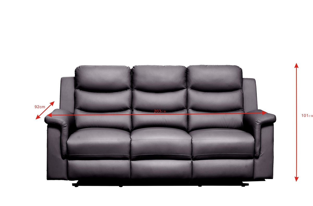 Reclining Loveseat with Middle Console Slipcover, Stretch Loveseat Reclining Sofa Covers (BLACK, 2 +3 Seat Recliner Cover with Console) W214S00021-djyc