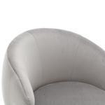 360 Degree Swivel Cuddle Barrel AccentChairs, Round Armchairs with Wide Upholstered, FluffyFabric Chair for Living Room, Bedroom, Office, Waiting Rooms W1539P147081-djyc