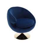 360 Degree Swivel Cuddle Barrel AccentChairs, Round Armchairs with Wide Upholstered, FluffyFabric Chair for Living Room, Bedroom, Office, Waiting Rooms W1539P147082-djyc