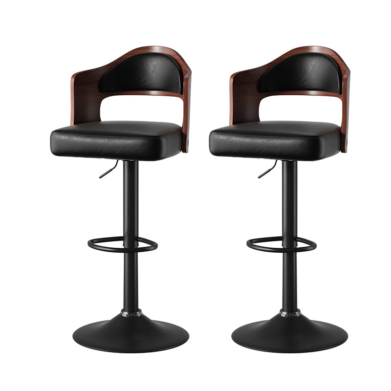 Modern Waterproof Bar Stool: High-Quality Metal Frame & 360° Swivel Seat FU01025-wz