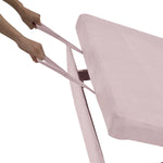 Sofa pull-out bed includes two pillows 54 "pink velvet sofa with small space W1278P144535-djyc