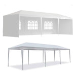 10x30' Outdoor Garden Gazebo Wedding Party Tent Canopy Marquee with 5 RemovableSidewalls W2185P192582-djyc