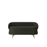 50-Inch Multi-Functional Long Rectangular Bedside Storage Sofa Stool in Teddy Fleece: Dreamy Comfort for Your Fashionable Home W1278122700-djyc