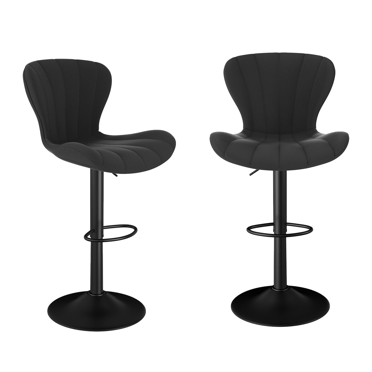 High-End Waterproof and Breathable Bar Stool: Wide Footrest & Comfortable Wide Seat FU01052-wz