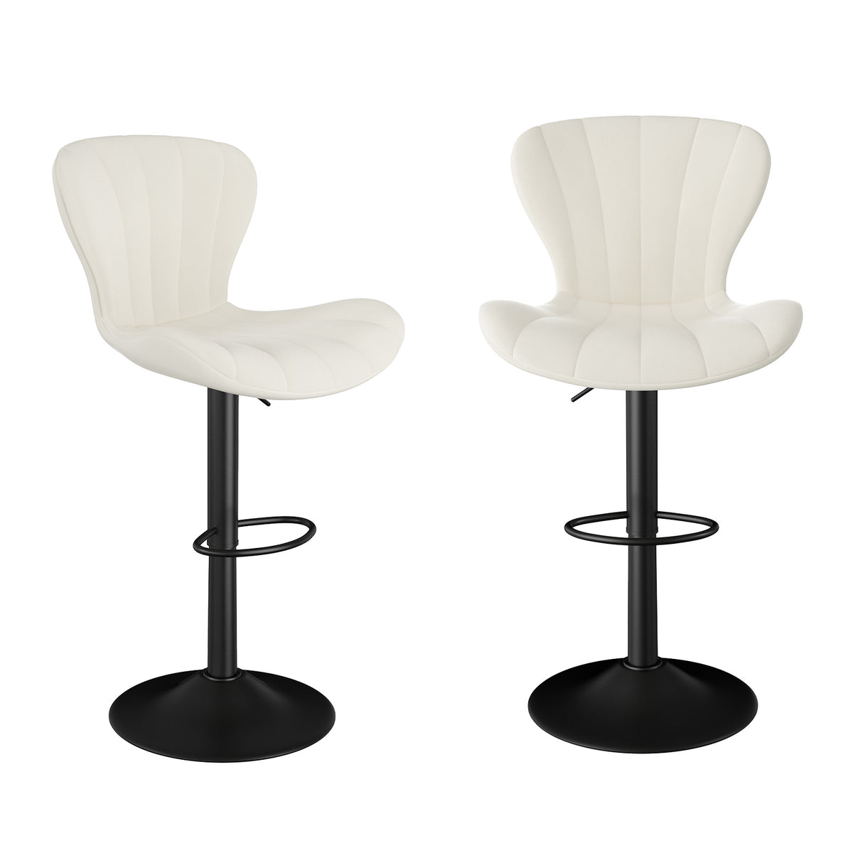 High-End Waterproof and Breathable Bar Stool: Wide Footrest & Comfortable Wide Seat FU01052-wz