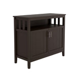 Kitchen Storage Sideboard And Buffet Server Cabinet-Brown Color W28209564-djyc