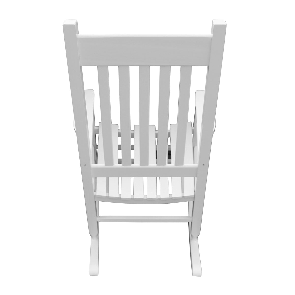 wooden porch rocker chairWHITE W49520603-djyc