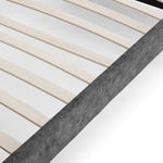 Daybed with Trundle Upholstered Tufted Sofa Bed,with Button and Copper Nail on Arms,both Twin Size,Grey(85.5"x42"x30.5") W487S00138-djyc