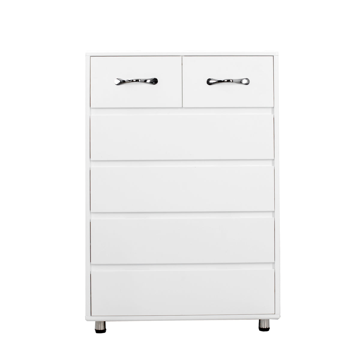 Six drawer side table-white W28203339-djyc