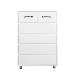 Six drawer side table-white W28203339-djyc