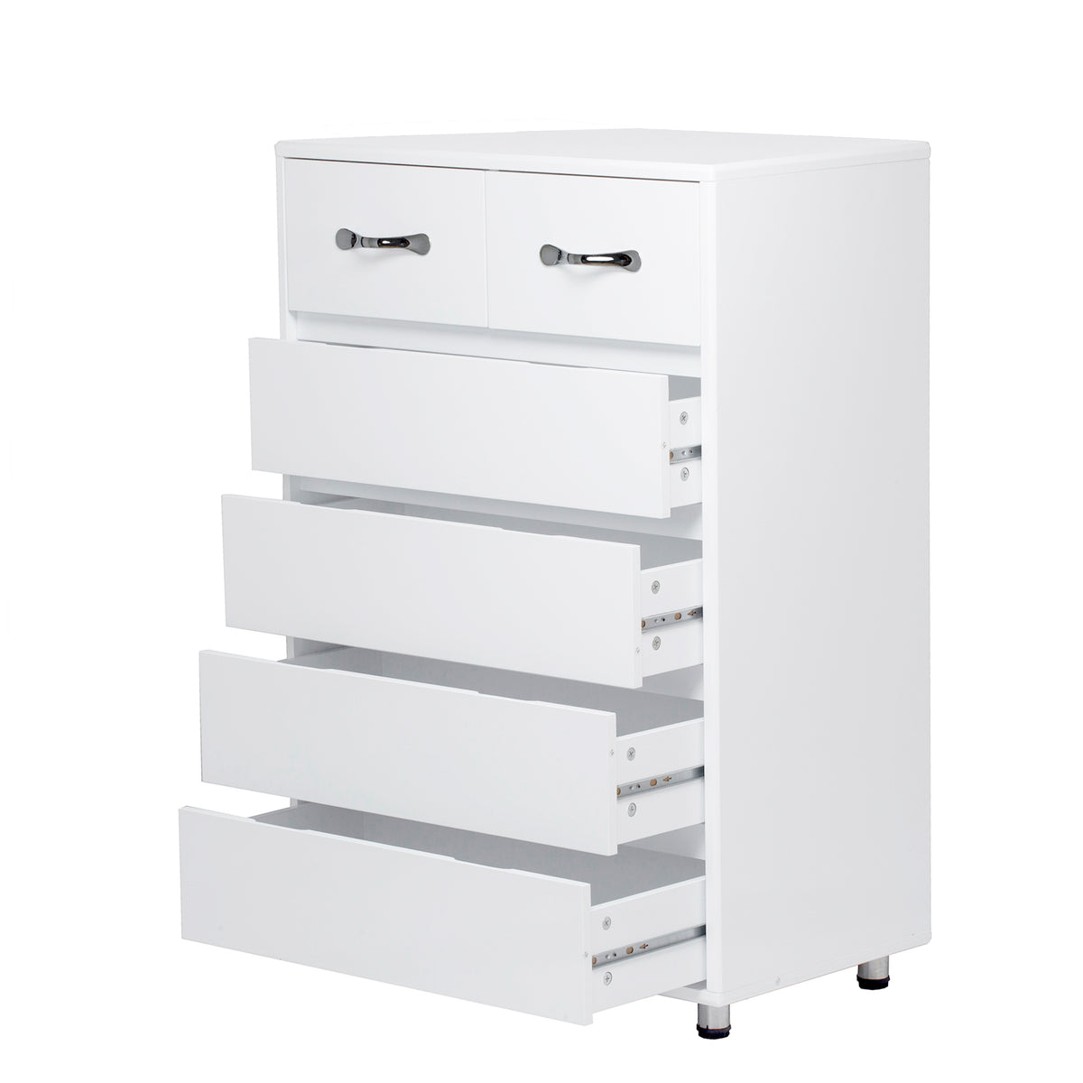 Six drawer side table-white W28203339-djyc